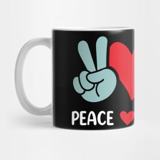 Peace Love Pi Math Love Pi Day Mathematics Math Teachers Mug